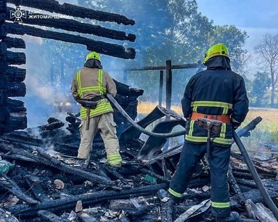 У селі на Житомирщині під час пожежі загинув чоловік У селі на Житомирщині під час пожежі загинув чоловік