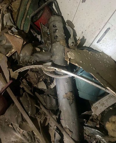 Наслідки обстрілів Донеччини 13 квітня. Фото: поліція Донеччини Наслідки обстрілів Донеччини 13 квітня. Фото: поліція Донеччини