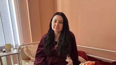 Римма чекає на виписку з пологового відділення Донецька область 26 січня 2026 рік Римма чекає на виписку з пологового відділення Донецька область 26 січня 2026 рік