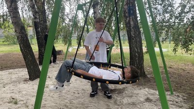 Безпечний майданчик у Мерефі Безпечний майданчик у Мерефі
