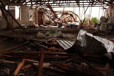 Наслідки удару дронів по Одещині 22 квітня 2024 року Наслідки удару дронів по Одещині 22 квітня 2024 року