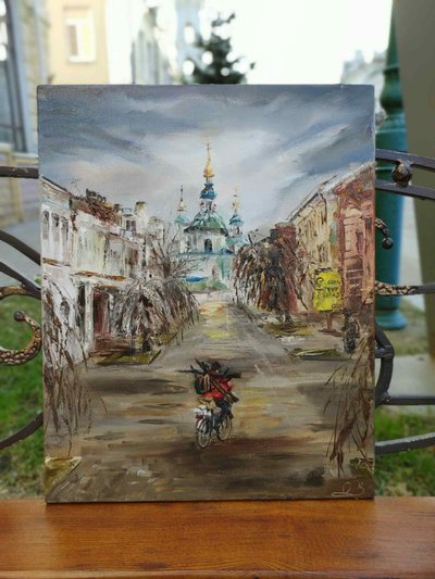 “Мазай, приїзди скоріше, тут нікому борщ варити”: у Сумах воїн своїм коштом створив мурал “Мазай, приїзди скоріше, тут нікому борщ варити”: у Сумах воїн своїм коштом створив мурал