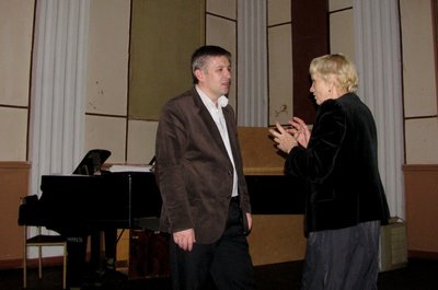 Нелла Гунченко і журналіст Роман Кривко, 2015 рік Нелла Гунченко і журналіст Роман Кривко, 2015 рік