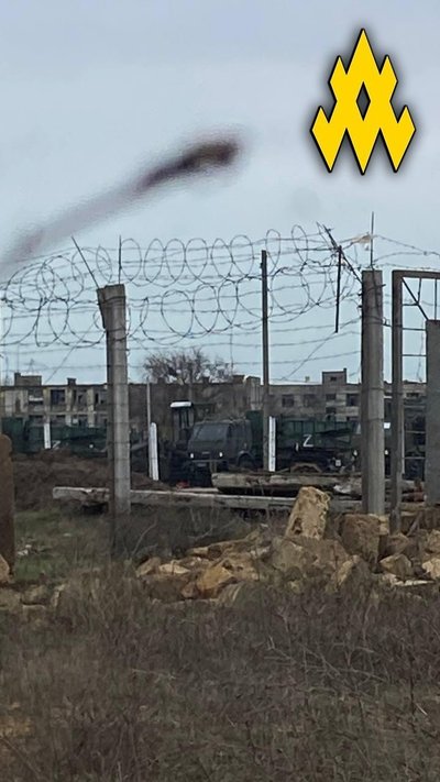 "Атеш" на території 68-го окремо військово-морського інженерного полку в Євпаторії "Атеш" на території 68-го окремо військово-морського інженерного полку в Євпаторії