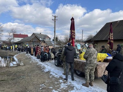 володимир агафонов, похоронний кортеж володимир агафонов, похоронний кортеж