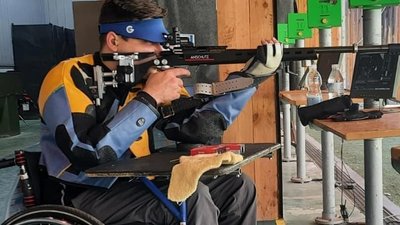 Парастрілець з Кропивницького Олексій Голодок виборов три медалі на чемпіонаті Європи Парастрілець з Кропивницького Олексій Голодок виборов три медалі на чемпіонаті Європи