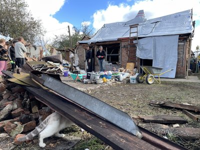 Зруйновані будинки після атаки Полтави «Бандеролями»: де живуть багатодітні родини Зруйновані будинки після атаки Полтави «Бандеролями»: де живуть багатодітні родини