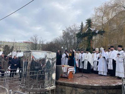 Водохреща, Йордан, освячення води
