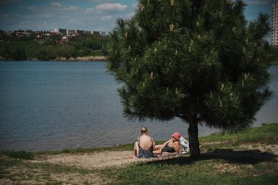 Пляж на Журавлівці у Харкові Пляж на Журавлівці у Харкові