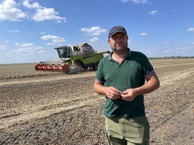 На полях Полтавщини збирають сою: урожай на третину нижчий за минулорічний На полях Полтавщини збирають сою: урожай на третину нижчий за минулорічний