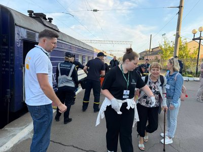 Понад пів тисячі переселенців від початку року: Рівненщина зустріла 15-й евакуаційний поїзд Понад пів тисячі переселенців від початку року: Рівненщина зустріла 15-й евакуаційний поїзд