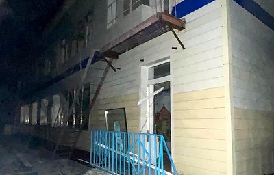 Наслідки обстрілів Донеччини 12 лютого. Фото: сайт поліції Донеччини Наслідки обстрілів Донеччини 12 лютого. Фото: сайт поліції Донеччини