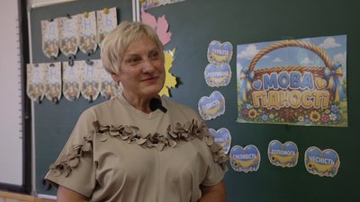 Тато-військовий приїхав на перший дзвоник до сина в ліцей у Рівному