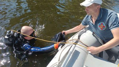 На Полтавщині з річки дістали тіло 39-річного чоловіка