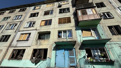 Пошкоджений будинок Білозерське Донецька область 28 серпня 2025 рік Пошкоджений будинок Білозерське Донецька область 28 серпня 2025 рік