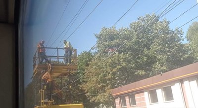 тролейбусні лінії, ремонт тролейбусні лінії, ремонт