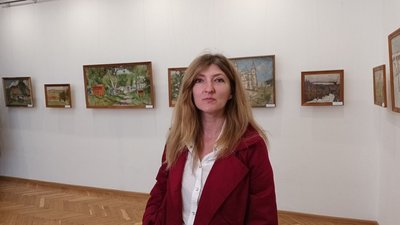 Яна Іщук, виставка картин, Іван Хворостецький Яна Іщук, виставка картин, Іван Хворостецький