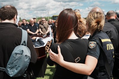Прощання з рятувальниками, ДСНС, похорон, Харків, 18 кладовище, 17 червня 2026 року Прощання з рятувальниками, ДСНС, похорон, Харків, 18 кладовище, 17 червня 2026 року