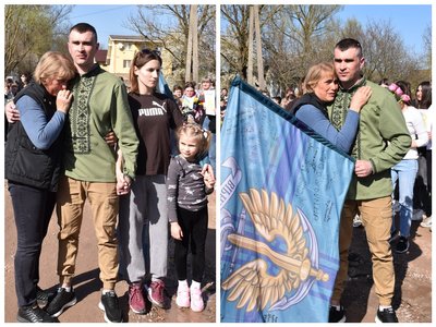 Дмитро Галюк, зустріч з полону Дмитро Галюк, зустріч з полону