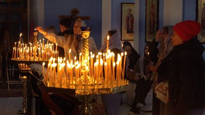 Великдень у Кропивницькому: у храмах моляться та освячують святкові кошики