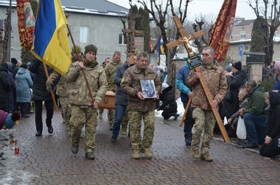 Похорон, ЗСУ, Білобожницька громада, Назарій Білобровко, 30 січня 2026, Тернопіль Похорон, ЗСУ, Білобожницька громада, Назарій Білобровко, 30 січня 2026, Тернопіль