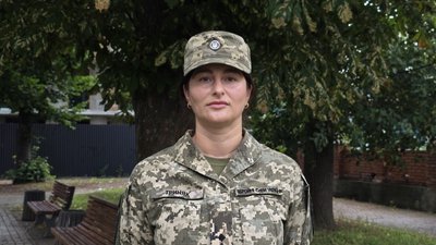 Ілона Триняк, військова, офіцерка ЦВС, 10 ОГШБр Ілона Триняк, військова, офіцерка ЦВС, 10 ОГШБр