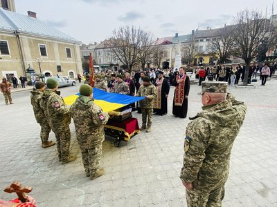 Похорон, ЗСУ, Володимир Яворський, 24 березня 2026, Тернопіль Похорон, ЗСУ, Володимир Яворський, 24 березня 2026, Тернопіль