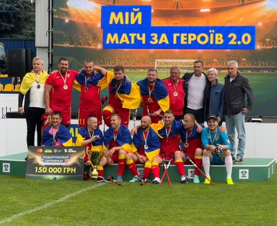 Лучани стали чемпіонами турніру з ампфутболу серед аматорських команд Лучани стали чемпіонами турніру з ампфутболу серед аматорських команд