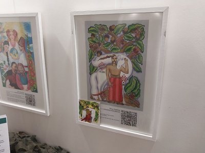 "Я стала більше малювати про Україну". У Сумах відкрилась друга виставка 10-річної художниці "Я стала більше малювати про Україну". У Сумах відкрилась друга виставка 10-річної художниці