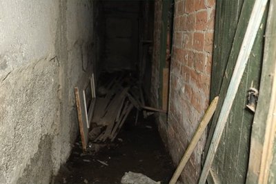 Підвал багатоповерхівки, яку затопило у Чернівцях Підвал багатоповерхівки, яку затопило у Чернівцях