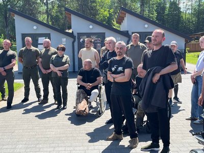 На Волині облаштовують перший безбар'єрний простір для відпочинку та реабілітації військових і ветеранів На Волині облаштовують перший безбар'єрний простір для відпочинку та реабілітації військових і ветеранів