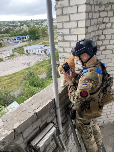 Командир роти ударних безпілотників "Хартії" (у період контрнаступу на Харківщині — аеророзвідник) Олександр, Харківська область Командир роти ударних безпілотників "Хартії" (у період контрнаступу на Харківщині — аеророзвідник) Олександр, Харківська область
