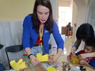Великдень саморобки заняття центр психосоціальної підтримки діти Святогірськ Донецька область Великдень саморобки заняття центр психосоціальної підтримки діти Святогірськ Донецька область