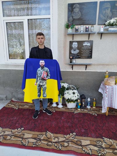Меморіальна дошка, Ігор Могилюк, ЗСУ, 16 квітня 2026, Тернопіль Меморіальна дошка, Ігор Могилюк, ЗСУ, 16 квітня 2026, Тернопіль