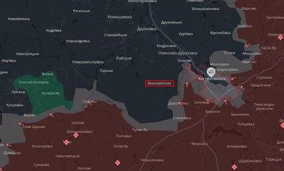 Російські війська збільшили до 22 атак на Костянтинівському напрямку минулої доби Російські війська збільшили до 22 атак на Костянтинівському напрямку минулої доби