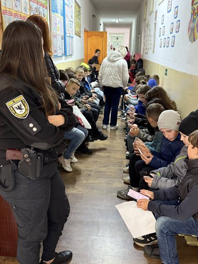 Укриття, учні, відкриття пам'ятної дошки, Віталій Москаль, Долина Укриття, учні, відкриття пам'ятної дошки, Віталій Москаль, Долина