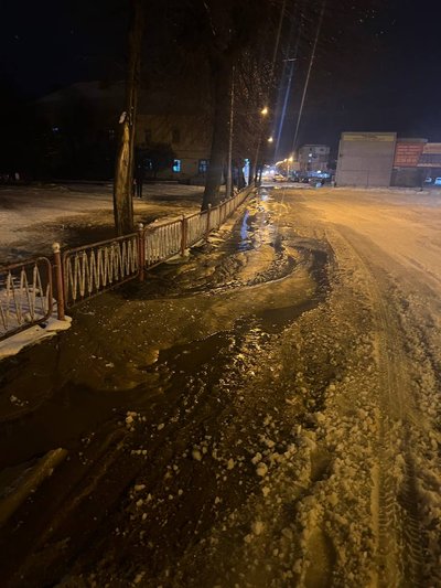 Порив труби у Бердичеві Порив труби у Бердичеві