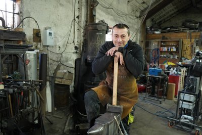 Антон Фіцич, Косів, Франківщина, бартки, мечі, гуцули Антон Фіцич, Косів, Франківщина, бартки, мечі, гуцули