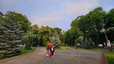 Веселка у небі над Харковом Веселка у небі над Харковом