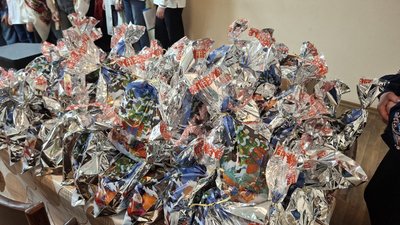 Колядували для ЗСУ: черкаські школярі привітали військових із різдвяними святами Колядували для ЗСУ: черкаські школярі привітали військових із різдвяними святами