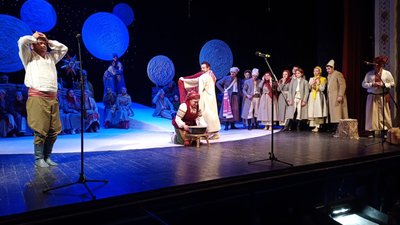 різдвяна вистава, репетиція різдвяна вистава, репетиція