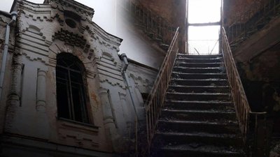 Приміщення колишнього музучилища після пожежі