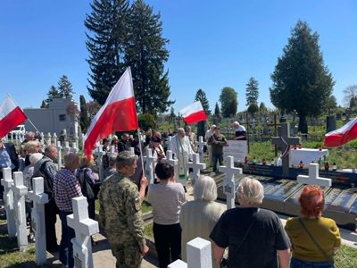 Пам'ятник польським легінерам, які загинули у боях із більшовиками у 1920 році відкрили у Рівному Пам'ятник польським легінерам, які загинули у боях із більшовиками у 1920 році відкрили у Рівному