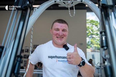 "Хочу знову бігати": в Одесі відкрили центр Superhumans для людей із воєнними травмами