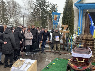 Похорон, ЗСУ, Борсуківська громада, Володимир Шибистий, 30 січня 2026, Тернопіль Похорон, ЗСУ, Борсуківська громада, Володимир Шибистий, 30 січня 2026, Тернопіль
