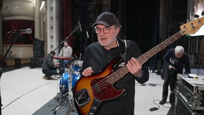 Міжнародний джазовий фестиваль JazzBez у Тернополі, "Jazz in Kyiv Band", учасник гурту "Jazz in Kyiv Band" Олексій Коган,12 грудня 2025 року Міжнародний джазовий фестиваль JazzBez у Тернополі, "Jazz in Kyiv Band", учасник гурту "Jazz in Kyiv Band" Олексій Коган,12 грудня 2025 року