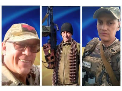 Загиблі військові Ігор Рибак, Іван Клим та Степан Стама Загиблі військові Ігор Рибак, Іван Клим та Степан Стама