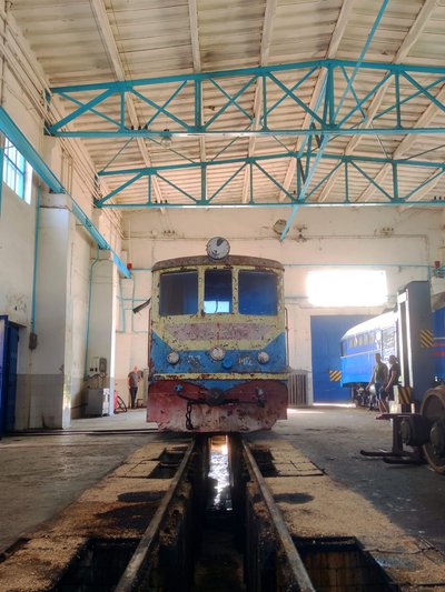 Для гайворонського музею, що на Кіровоградщині ремонтують ретро-тепловоз Для гайворонського музею, що на Кіровоградщині ремонтують ретро-тепловоз