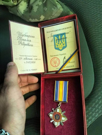 Військового з Одещини нагородили орденом «За мужність» III ступеня