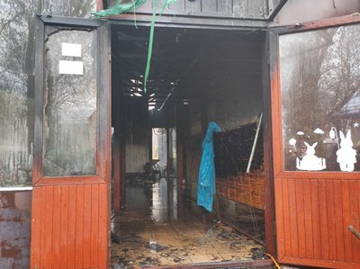 У місті Самар на Дніпропетровщині зайнялось дитяче кафе У місті Самар на Дніпропетровщині зайнялось дитяче кафе